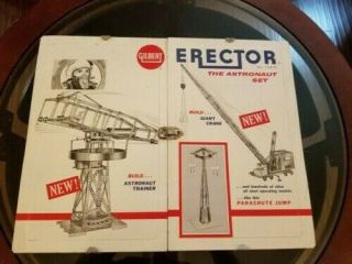 Gilbert Erector Set 10231 The Astronaut Set Nearly Complete & With Manuals