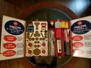 Gilbert Erector Set 10231 The Astronaut Set Nearly Complete & With Manuals 4