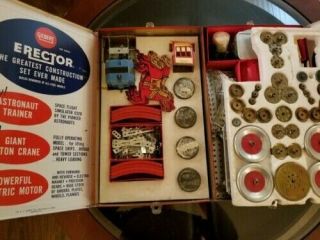 Gilbert Erector Set 10231 The Astronaut Set Nearly Complete & With Manuals 8