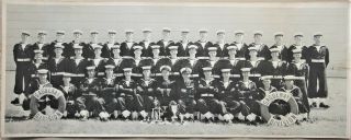 Royal Canadian Navy Hmcs Cornwallis 1959 Training Graduation Photo