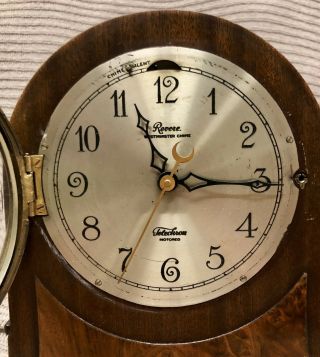 VINTAGE Westminster REVERE TELECHRON Mantle CLOCK Type B - 3 Model M31 REPAIR 4