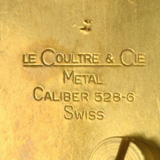 1960s LeCoultre & Cie Atmos Square Dial Shelf Clock 528 - 6 Chevrolet Prize Award 3