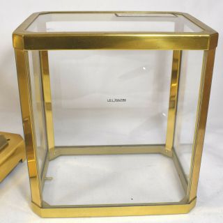 1960s LeCoultre & Cie Atmos Square Dial Shelf Clock 528 - 6 Chevrolet Prize Award 8