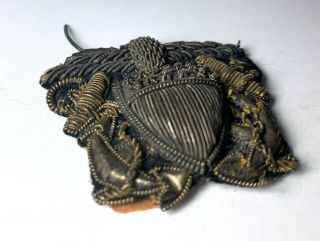 VTG ANTIQUE GOLD SILVER BULLION U.  S NAVY EAGLE PATCH WW1 OLD RARE 3