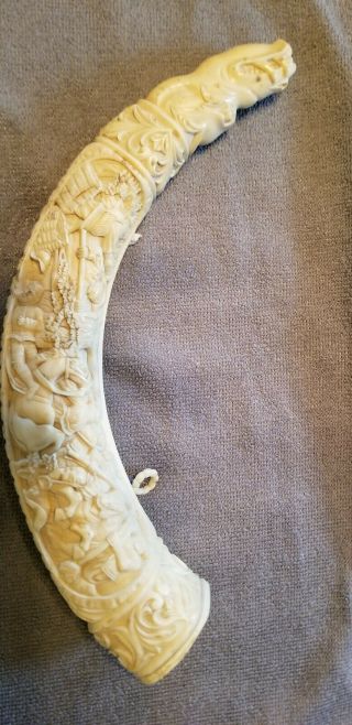 Antique Ivory Colored Horn