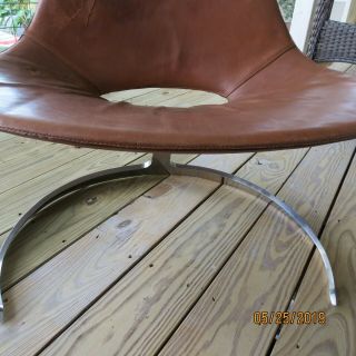 Mid century modern Danish Scimitar Chair by Preben Fabricius & Jørgen Kastholm 2