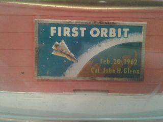 Retro 1962 Tymeter Numechron flip clock commemorative first orbit John Glenn 2