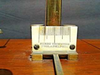 Antique Henry Troemner Apothecary or Gold Mining Balance Scale With Weights 5