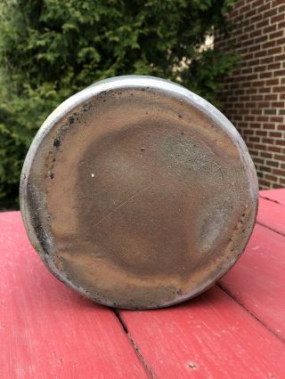 Antique Southwest PA Freehand Decorated Stoneware Crock - One Gallon Jar 7