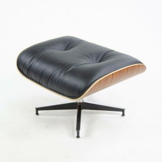 Herman Miller Eames Lounge Chair & Ottoman Palisander 670 671 Black Leather 11