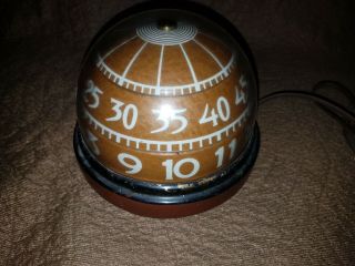 ANTIQUE RARE ROUND DOME CLOCK,  PLUG IN.  GOOD.  GREAT FIND.  AWESOME CLOCK 11