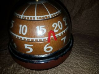ANTIQUE RARE ROUND DOME CLOCK,  PLUG IN.  GOOD.  GREAT FIND.  AWESOME CLOCK 5