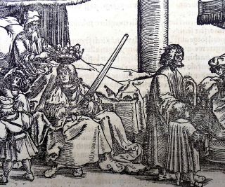 1532 Hans Weiditz 1495 - 1537 - Master Woodcut - Joy of Children,  Pride 4