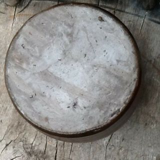 Antique D Ack Stoneware Crock Mooresburg Pa Half Gallon Bulbous Jar 9