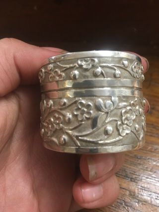 A FINE WANG HING CHINESE SILVER POT 19THC OR EARLY 20THC 3