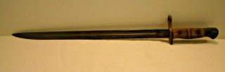 Us Wwi M1917 Sword Bayonet Made By Remington For Us Enfield Type Rifle