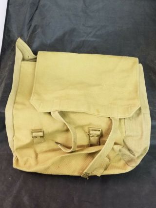 Wwii British 37 Pattern Backpack Field Pack Dated 1940