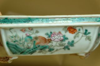 A Chinese Famille Rose Porcelain Narcissus Pot. 7