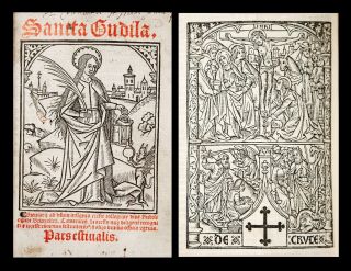 Rare 1516 Breviary Use Of Brussels Catholic Liturgy Badius Paris Post - Incunable