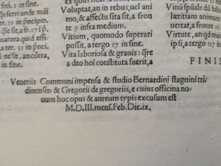 J.  Chrysostomus Opera Post Incunable Folio Binding Venice - 1503 7