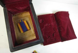 1958 China Order of Cloud & Banner 6th Order Military Medal Named in Custom Case 11