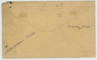 Mr Fancy Cancel CSA 7 PR COVER SCARCE QUINCY FLORIDA CDS CV$100,  $140 EX - KAUFMANN 3