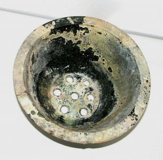 Chinese Han Pottery Planter / Pot / Green Glaze Ware / c.  210 AD / 11 