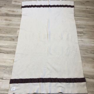 Vintage WWII US Army MEDICAL CORPs DEPARTMENT Blanket Dense Wool 83” X 49” 2