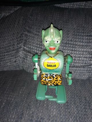 Vintage Son Of Garloo Tin Toy By Marx Clockwork 1960s