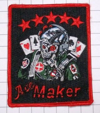 Usaf Military Patch Air Force Pilot Training Ace Maker Class ???