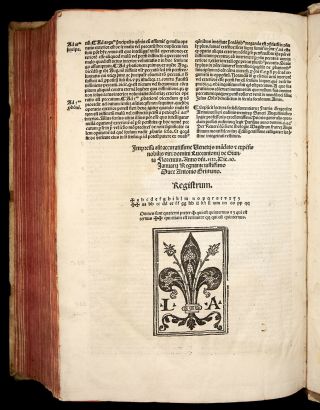 1522 GREGORY RIMINI Sentences MEDIEVAL PHILOSOPHY Catholic Theology P.  - INCUNABLE 7