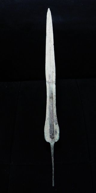 ZURQIEH - OVER 3000 YEARS OLD BRONZE SWORD - 1200 B.  C,  STUNNING QUALITY 2