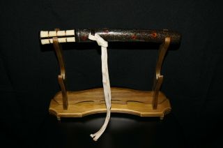 Antique Japanese Samurai Sword Tanto In Koshirae - Mumei (est.  Edo Period)
