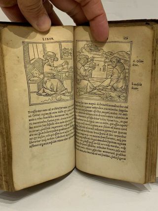 1523 POST INCUNABLE VITRUVIUS ARCHIECTURE WITH 170 WOODCUTS - RARE 10
