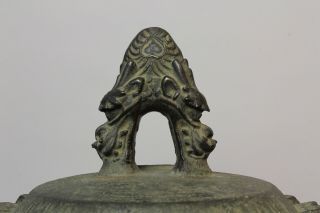 Extremely Rare and dated Buddhist Bronze Temple Bell,  1781 W41 10