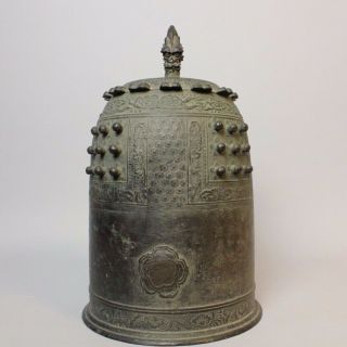 Extremely Rare and dated Buddhist Bronze Temple Bell,  1781 W41 12