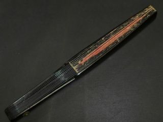 Japanese Military fan GUNSEN Edo period Wood,  paper 32 × 55.  5 cm 80 g 8