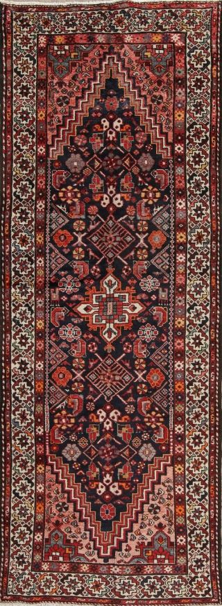 One - Of - A - Kind Rug 10 Ft Runner Bakhtiari Persian Rug Vintage Hand - Knotted 4 