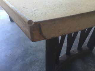 Paul Frankl Dining Table / Mahogany and Cork 4