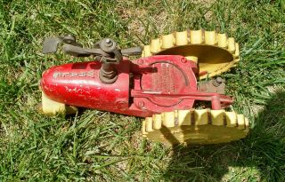 Vintage Cast Iron The Whale Tractor Lawn Sprinkler Rare C.  1920 - 1930 Lynden,  Wa.