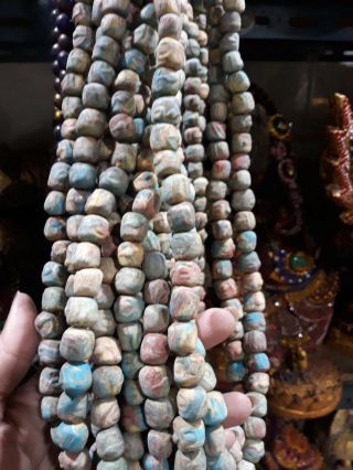5 Medium Rainbow Somdej Wat Wang Na Mala Beads Necklaces