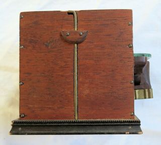 Unusual Queen Bee Box Hive Hunting Norman Lounsbury Seymour CT 1925 Wood Old Vtg 10