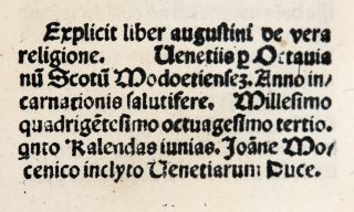INCUNABLE 1483 Saint AUGUSTINE CONFESSIONS Catholic DIVINATION OF DEMONS Occult 10