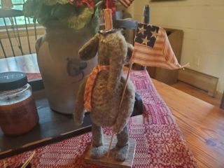 Primitive Americana Uncle Sam Elephant Patriotic Summer
