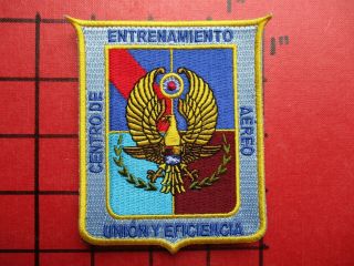 Air Force Squadron Patch Venezuela Centro Entrenamiento Aero,  Read