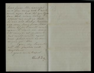 111th Pennsylvania Infantry CIVIL WAR LETTER - Battle Lookout Mountain Content 2