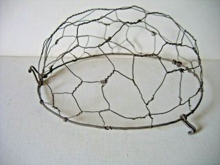 Ww2 German Chicken Wire Camo Net Size 68 / 70,  Repaired.
