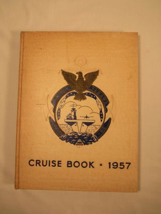 Uss Tarawa Cvs - 40 Aircraft Carrier Cruise Book 1957 United States Navy