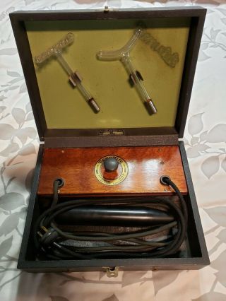 Vintage Renulife Violet Ray Generator Complete