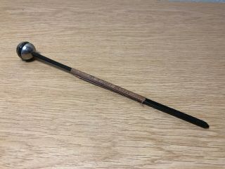 Antique Victorian Reflex Hammer - Baleen Handle - Dr Strom Olsen